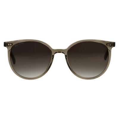 Sonnenbrille MARC O'POLO "Marc O'Polo EYEWEAR Sonnenbrille", Damen, Gr. One Size, oliv transparent, Brillen