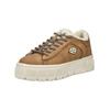 Plateausneaker REPLAY "Replay Sneaker Lederimitat", Damen, Gr. 39, beige, Lederimitat, casual, Schuhe