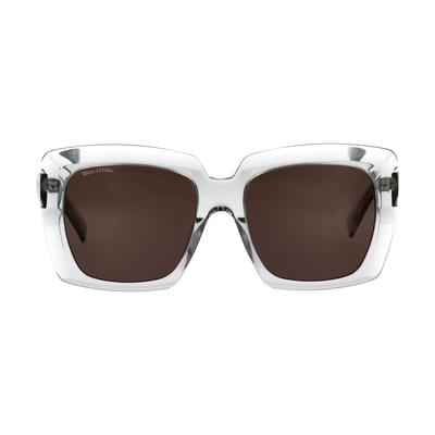 Sonnenbrille MARC O'POLO "Marc O'Polo EYEWEAR Sonnenbrille", Damen, Gr. One Size, seidengrau transparent, Brillen
