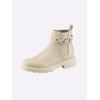 Stiefelette HEINE, Damen, Gr. 42, beige, Synthetik, modisch, Schuhe