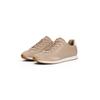Sneaker TOMMY HILFIGER "HERITAGE FASHION RUNNER MIX MAT", Damen, Gr. 41, grau (taupe), Nappaleder, sportlich, Schuhe, Freizeitschuh, Halbschuh, Schnürer mit seitlichem Logoschriftzug
