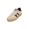 Sneaker MARC O'POLO "aus Leder und Teddyfell", Damen, Gr. 38, light taupe, schwarz braun, Obermaterial: 55% Leder (Rind), 45% Polyurethan, unifarben, Schuhe