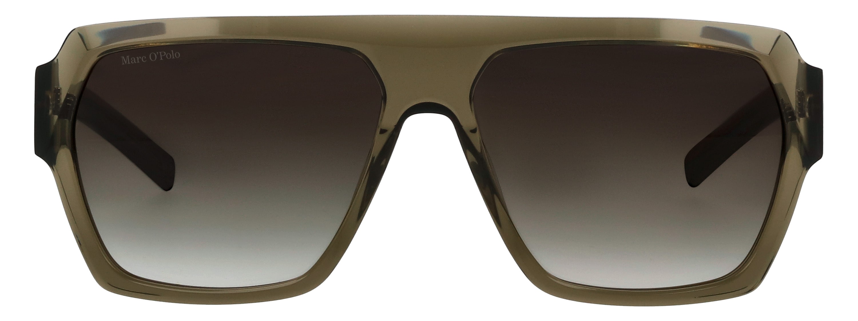 Sonnenbrille MARC O'POLO "Marc O'Polo EYEWEAR Sonnenbrille", Damen, Gr. onesize, oliv transparent, Sonnenbrillen Image