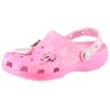 Clog CROCS "Mattel Pink Barbie", Damen, Gr. 41, pink, Croslite, casual, Schuhe, mit Barbie Applikationen