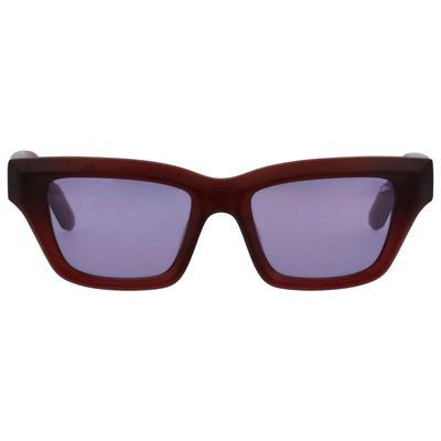 Sonnenbrille MINI EYEWEAR "MINI EYEWEAR Sonnenbrille", Damen, Gr. One Size, weinrot, malve matt, Brillen