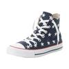 Sneaker CONVERSE "CHUCK TAYLOR ALL STAR", Gr. 38, bunt (navy, weiß, rot), Textil, sportlich, Schuhe
