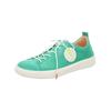 Sneaker THINK "Think Sneaker Leder/Textil", Damen, Gr. 41, grün (hellgrün), Leder, Textil, casual, Schuhe