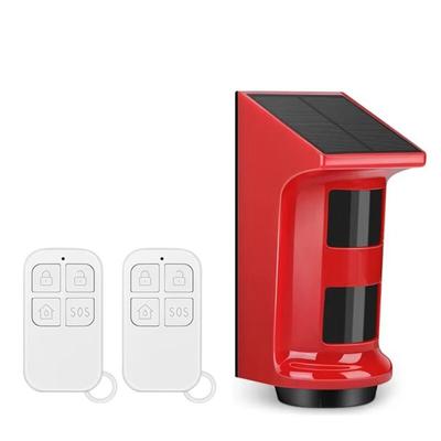 Tlily - Solar Infrarot Alarm Menschlichen Körper Sensor Anti-Diebstahl Powered Outdoor pir Motion Image