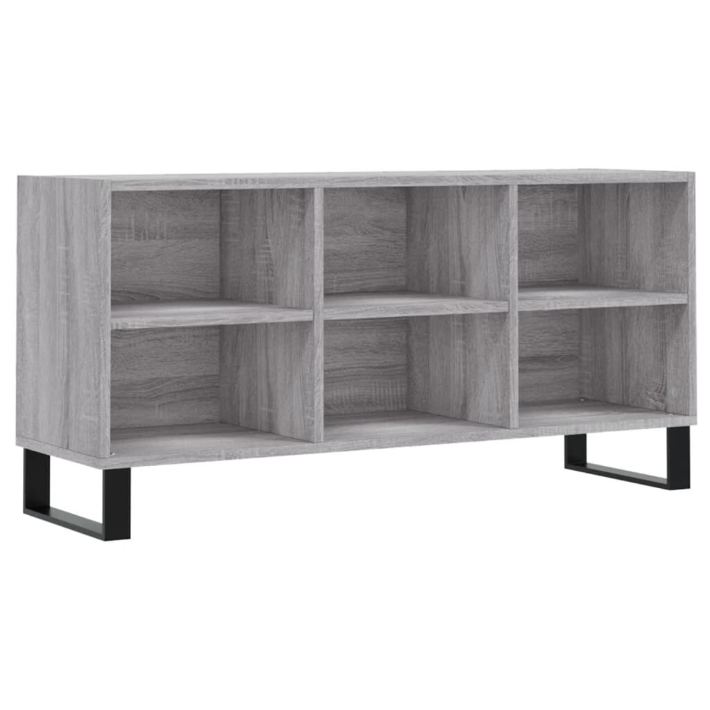 vidaXL TV-Schrank Grau Sonoma 103,5x30x50 cm Holzwerkstoff Image