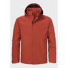 Outdoorjacke SCHÖFFEL "Jacket Gmund M", Herren, Gr. 52, 5590, rot, Oberstoff: Aussenseite: 100% Polyester; (Membran: Polyurethan); Futter Rumpf oben: 100% Polyester, sportlich, regular fit, hoch geschlossener Ausschnitt, Langarm, Jacken