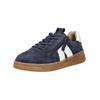 Sneaker CAPRICE "Caprice Sneaker Leder", Damen, Gr. 40, blau (blau, weiß), Leder, casual, Schuhe