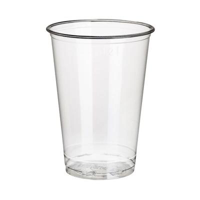 Papstar Einweg-Trinkbecher pure 100 Stück transparent, 7.03x9.7x7.03 cm