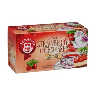 TEEKANNE Früchtetee Strawberry Cheesecake 18 Stück Tassenportion Papierkuvert Image