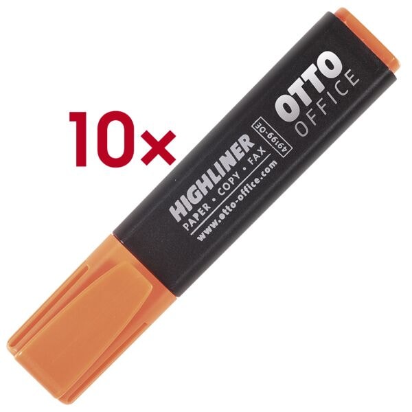 OTTO Office 10x Textmarker »Highliner« orange Image