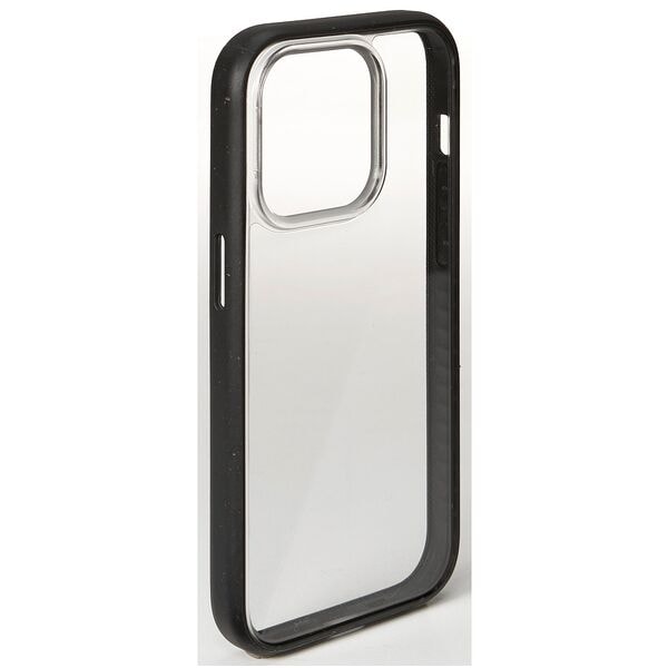 Woodcessoires Handy-Cover »Clear Case« iPhone 13 / iPhone 14 transparent, schwarz transparent Image