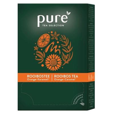 Pure Tea Selection Kräutertee Rooibos Orange Karamell 25 Stück Tassenportion Papierkuvert orange Image