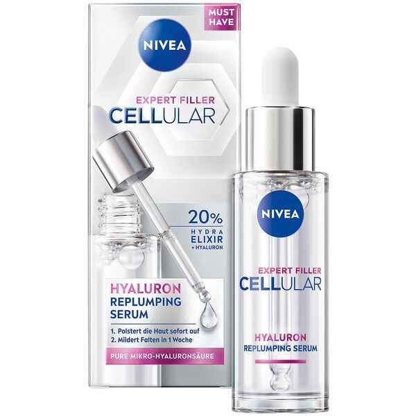 Nivea Gesichtsserum »CELLULAR EXPERT FILLER HYALORON« 30.0 ml Image