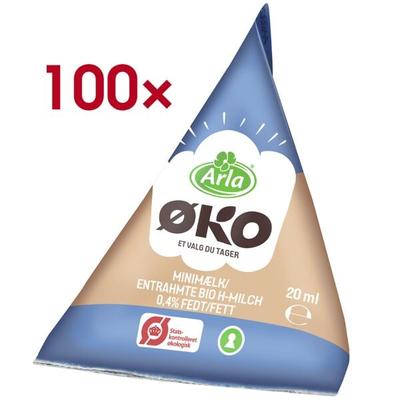 Arla 100er-Pack Bio-Milch »0,4 %« 20 ml Image