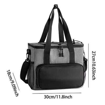 Lunch Bag for Women and Men for Back to School Office Picnic Hiking Beach Large Capacity Outdoor Multifunctional Insulated Cooler Tote Portable Handheld Lunch Bag Camping Fresh Keeping Picnic Carrier