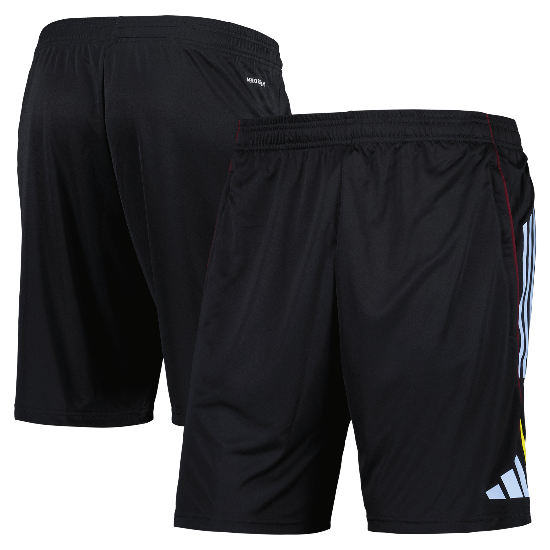 Aston Villa adidas Trainingsshorts – Schwarz – Kinder Image
