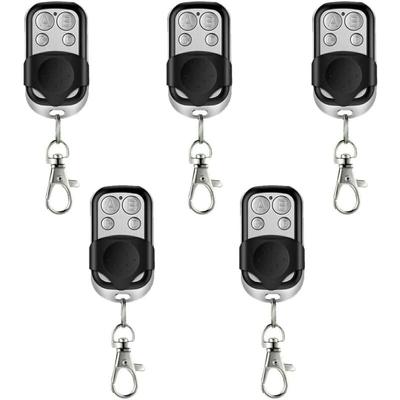 Set mit 5 universellen selbstlernenden Fernbedienungen für automatische Tore und Garagen, Frequenz Image