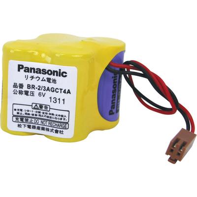 Panasonic BR2/3AGCT4A Spezial-Batterie Stecker Lithium 6 V 2400 mAh 1 St. Image