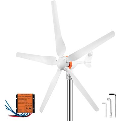 500 w Windturbinengenerator, 12 v/ac mit 5 Flügeln, MPPT-Controller,korrosionsbeständig - Mophorn Image