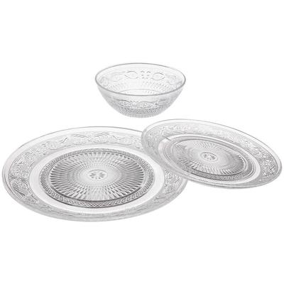 Geschirr-Set für 6 Personen, Kristall-Optik, 18-teilig Image