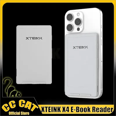 XTEINK X4 E-Book Reader Ink Screen 4.3 inches Magnetic Lightweight 220ppi Portable E-Book Readers Ultrathin 650mAh 32GB Gift