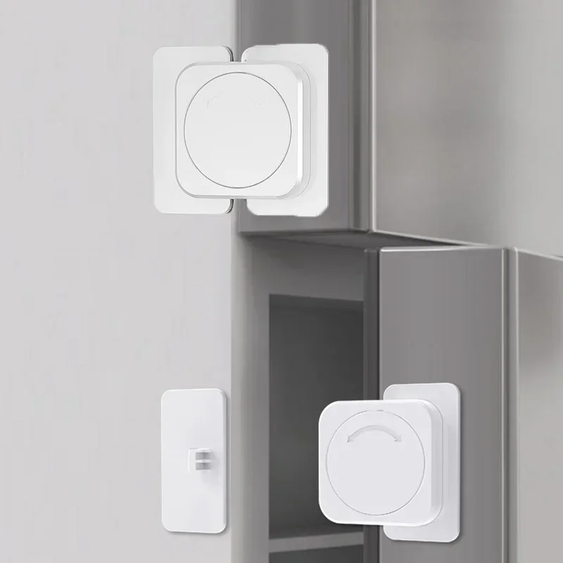 Kinder Kühlschrank Schrank Türschloss Anti Öffnung Schrank Schnalle Baby Sicherheit Schloss Multifunktionale Kinder Hause Sicherheit Image