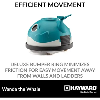 Hayward W3900 Wanda the Whale Above-Ground Suction Pool Cleaner for Any Size Pool (Automatic Pool Vacuum)