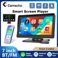 Camecho Universale 7 "Wireless Carplay Android Auto Car Stereo Autoradio portatile Radio per auto Bluetooth FM AUX Lettore multimediale per auto MP5