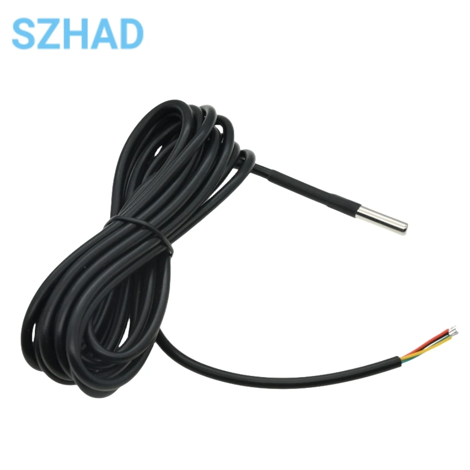 BME680 BME688 Wasserdichte Edelstahl Sonde Draht Temperatur Luftfeuchtigkeit Luftdruck Luftqualität Sensor Modul Image