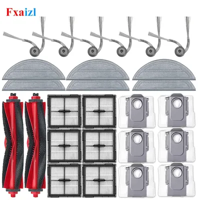 Für Roborock Q10 S5 / Q10 VF / Q10V / S8 Pro / S8 Pro Plus Teile Zubehör Hauptseitenbürste Filter Mopp Staubbeutel Ersatzteile Image