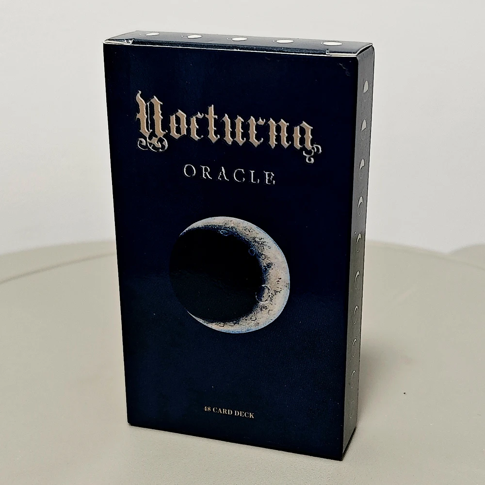 10,3 * 6 cm Nocturna Oracle Deck 48 Stück Oracle-Karten Image