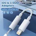 Adattatore audio Lightning maschio a femmina da 3,5 mm Convertitore cavo jack AUX per iPhone 14 13 12 11 Pro Max X Plus Auricolari Chiamata musicale