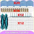 Compatibile con (Ultenic T20 Pro) Parti per aspirapolvere Spazzola principale Spazzola laterale Sacchetto per la polvere Filtro HEPA Panno per la pulizia Accessori