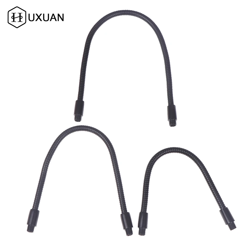 1pc LED Schwanenhals Metalls ch lauch Durchmesser 6mm biegbar DIY schwarz Formung Universal Soft Tube für Tisch lampe Scheinwerfer Stehlampe