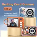 Fotocamera digitale 4K Doppia fotocamera Flash 64MP HD Fotocamera Videocamera Videocamera Schermo da 2,8 pollici Videocamera per bambini Principianti adulti