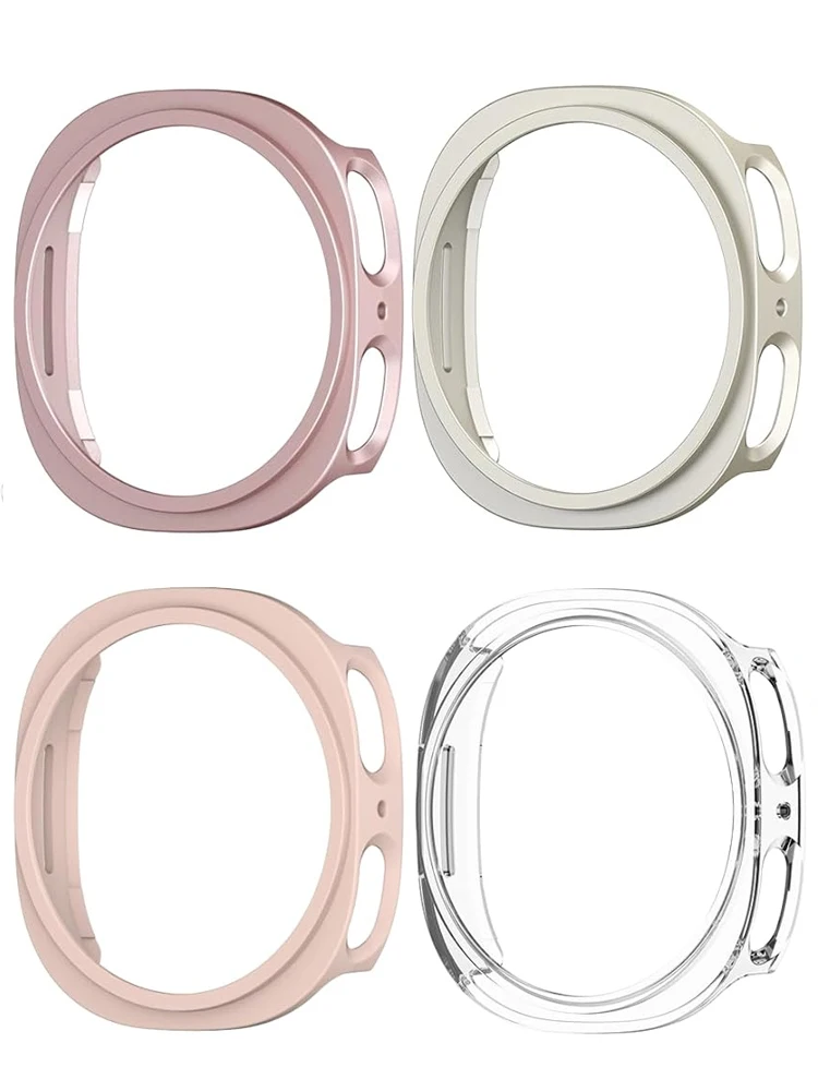 PC-Schutzhülle für Samsung Galaxy Watch 8/8 Classic 46 mm 40 mm 44 mm, Displayschutzfolie, hohle Stoßstangenschale, Galaxy Watch 8 Image