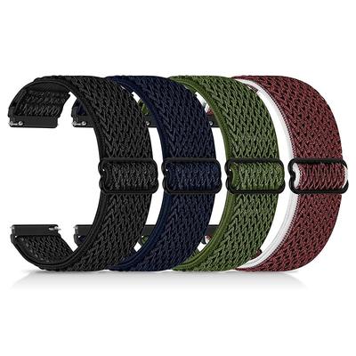 4 Pack Watch Band for Garmin Samsung Galaxy Huawei Watch 3 Pro, Watch 2 Classic, Watch GT 3 Pro / 2 Pro / 2e / Runner / Active / 42mm / 46mm, Honor Magnic 2 GS 3i GTS 4,4mini, 3,2,2mini, 2e, GTR