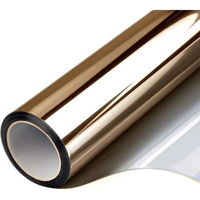 One Way Window Film for Privacy - Heat Control Anti-UV Glass Tint, Sun Blocking Reflective Window Film, Static Cling Privacy Film for Home and Office, Daytime Mirror Effect