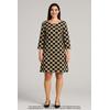 Tom Tailor Damen Kleid, Gr. 32, mehrfarbig, Elasthan, Synthetik, Viskose