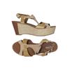 Marc O Polo Damen Sandale, Gr. 4.5, beige, kein Etikett