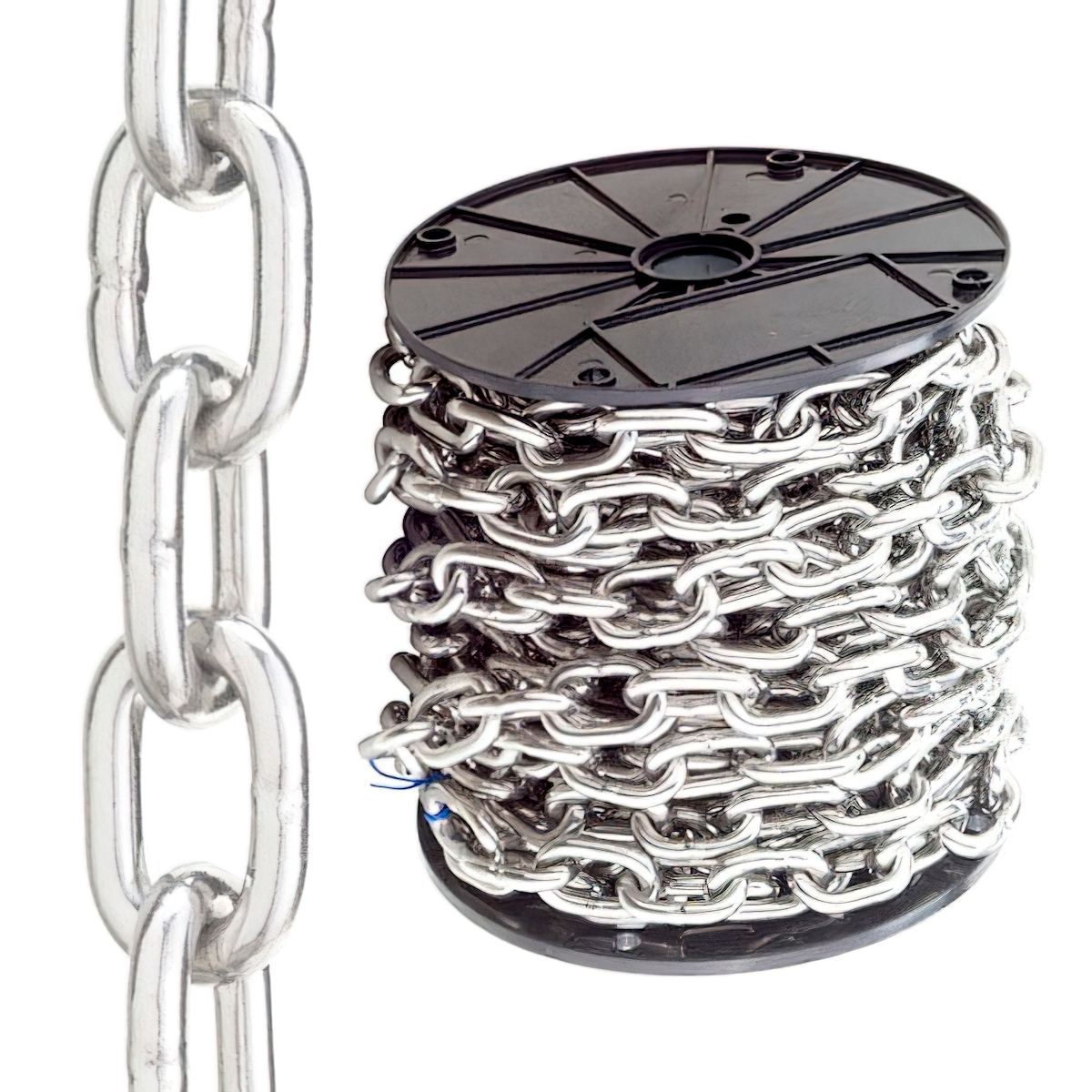 Verzinkte Kette auf Rolle 2 mm (111 Meter) Image