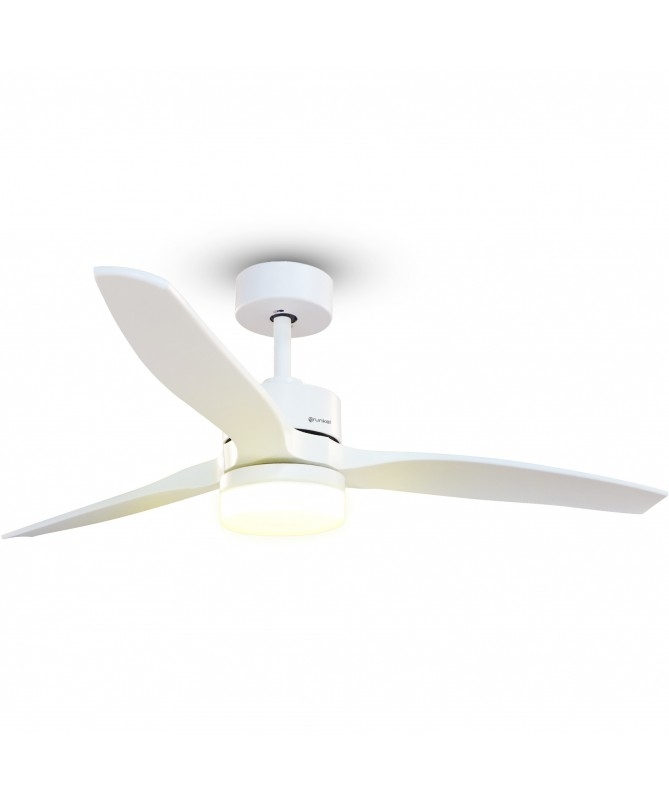 Grunkel Plafondventilator met LED Licht 132cm Diameter Wit Image