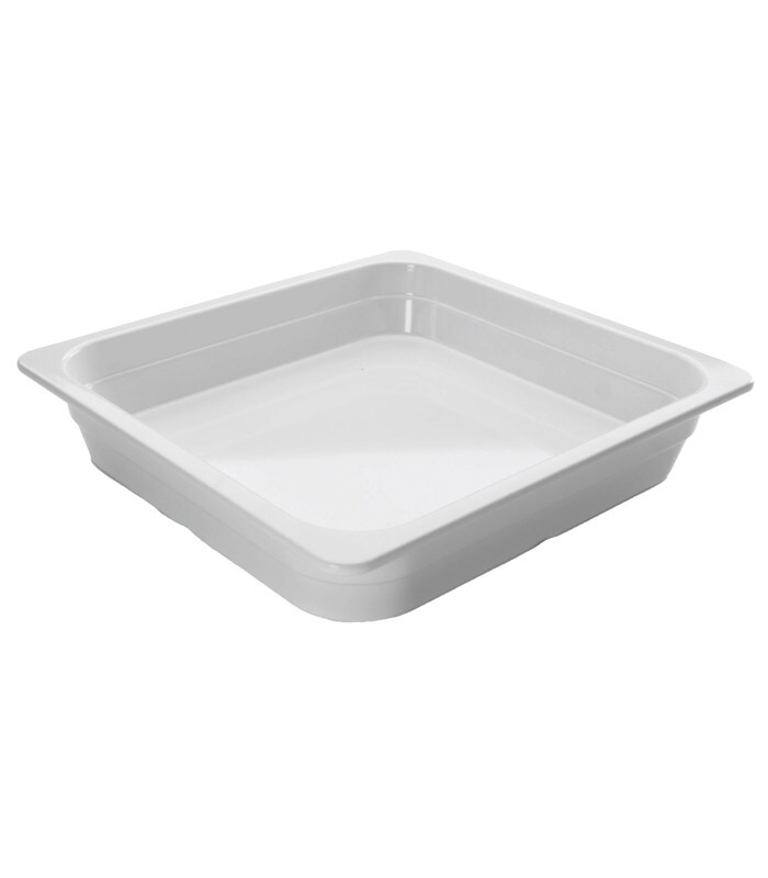 Lacor Gastronorm-Schüssel GN 2/3 MELAMINE WHITE, 6,5 cm 5,5 L Image