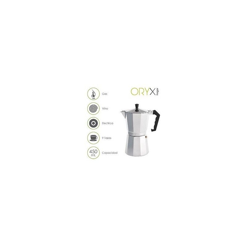 ORYX Aluminium-Kaffeemaschine für 9 Tassen (450 ml) Classic Image