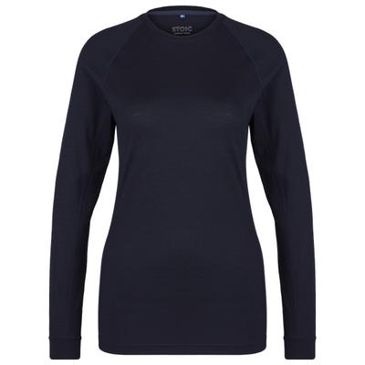 Stoic - Women's Merino180 BengtSt. L/S - Merinounterwäsche Gr XS blau Image