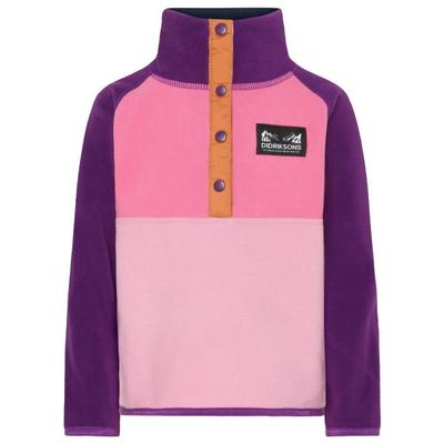Didriksons - Kid's Monte Half-Buttoned 4 - Fleecepullover Gr 90 rosa Image